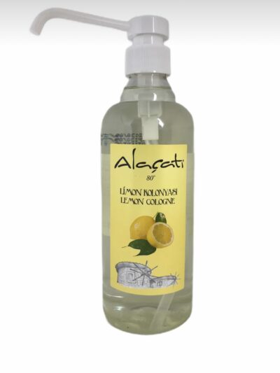 ALAÇATI KOLONYASI LİMON 500 mL – SPREY BAŞLIKLI