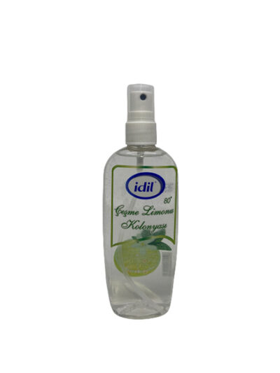 İDİL ÇEŞME LİMONU KOLONYASI 150 mL – SPREY (12 ADET)