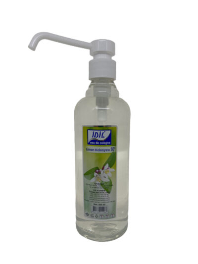 İDİL LİMON KOLONYASI 500 mL – SPREY BAŞLIKLI (12 ADET)