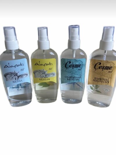 ALAÇATI-ÇEŞME KOLONYASI KARMA 80 DERECE 150 mL – SPREY (16 ADET)